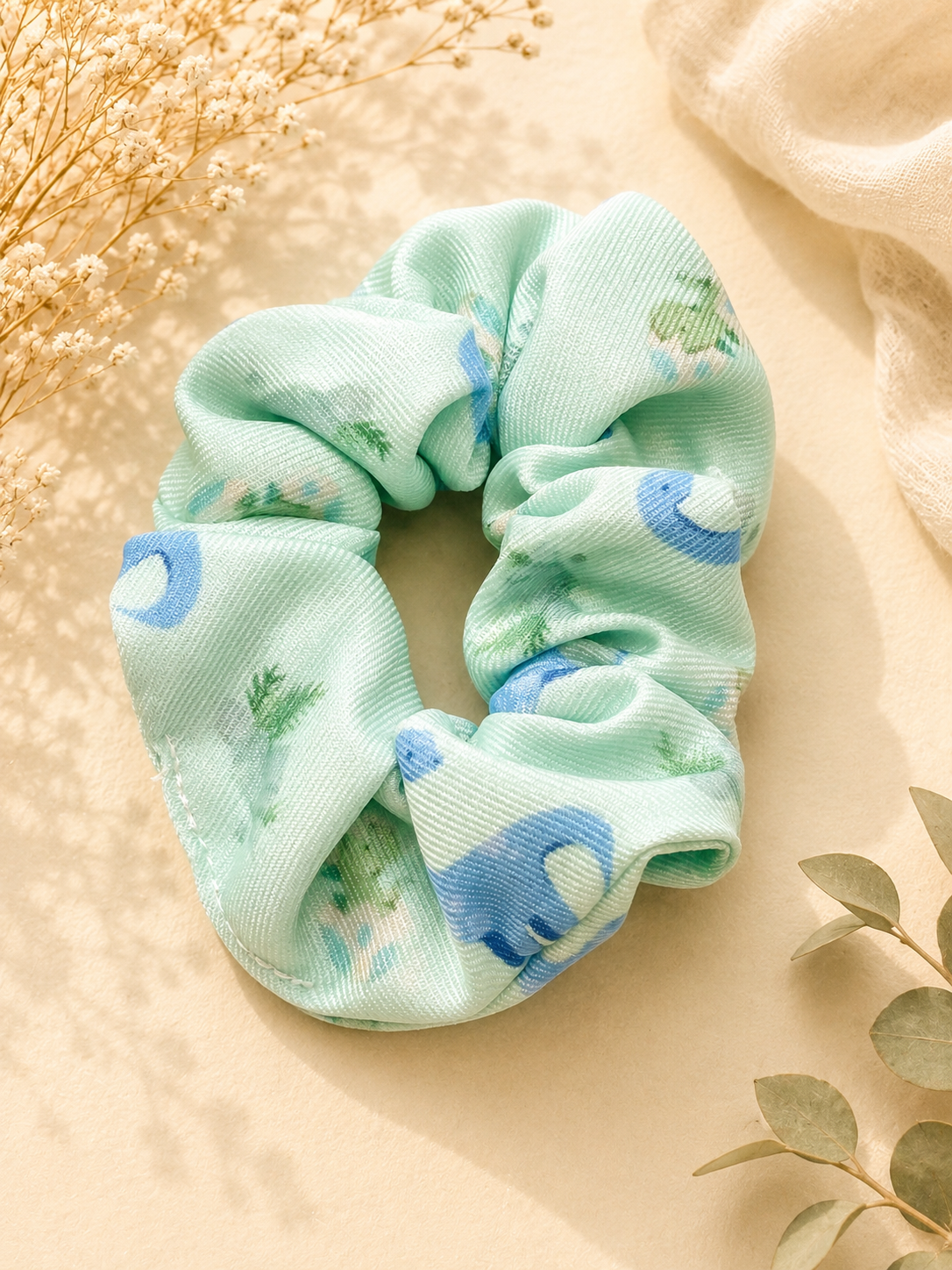 Dino Dreams Hair Scrunchie