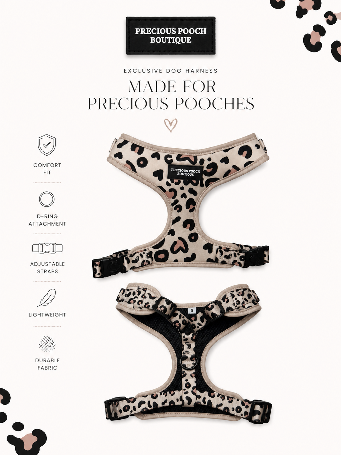 Wild At Heart Adjustable Harness